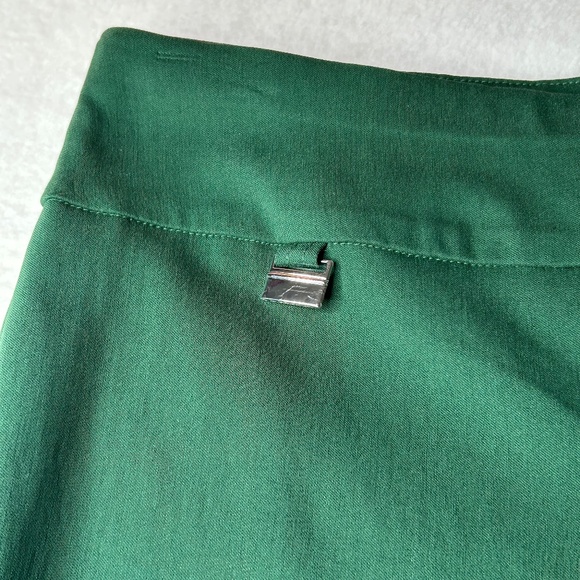 Alfani Women's Size 8 Pants Trousers Wide-leg Straight-leg Emerald Green - Picture 3 of 16